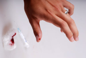 Improper sharps disposal can cause a serious health hazard