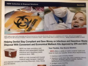 safely disposing dental amalgam