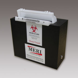 sharps wall box