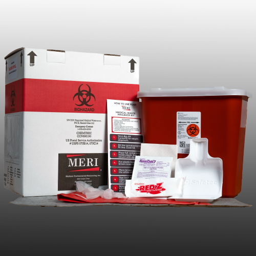 blood spill clean up and disposal kit