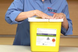 how to package trace chemo mailback kit